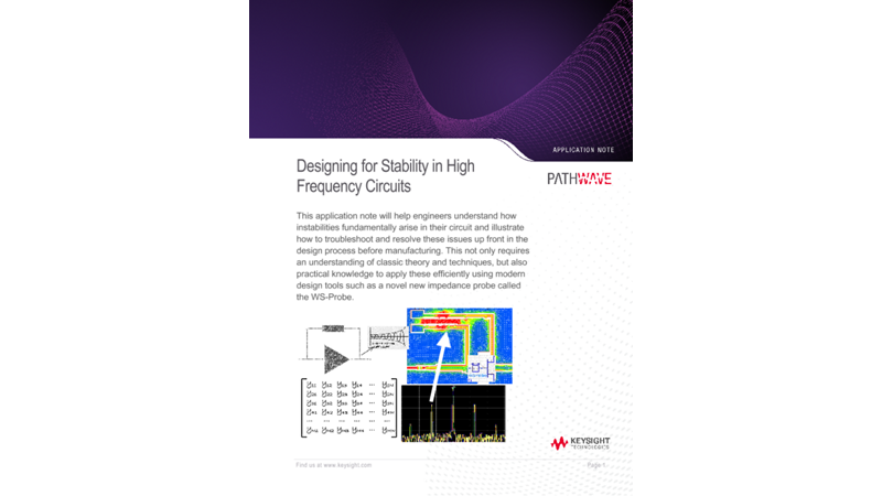 Designing for Stability in High Frequency Circuits
